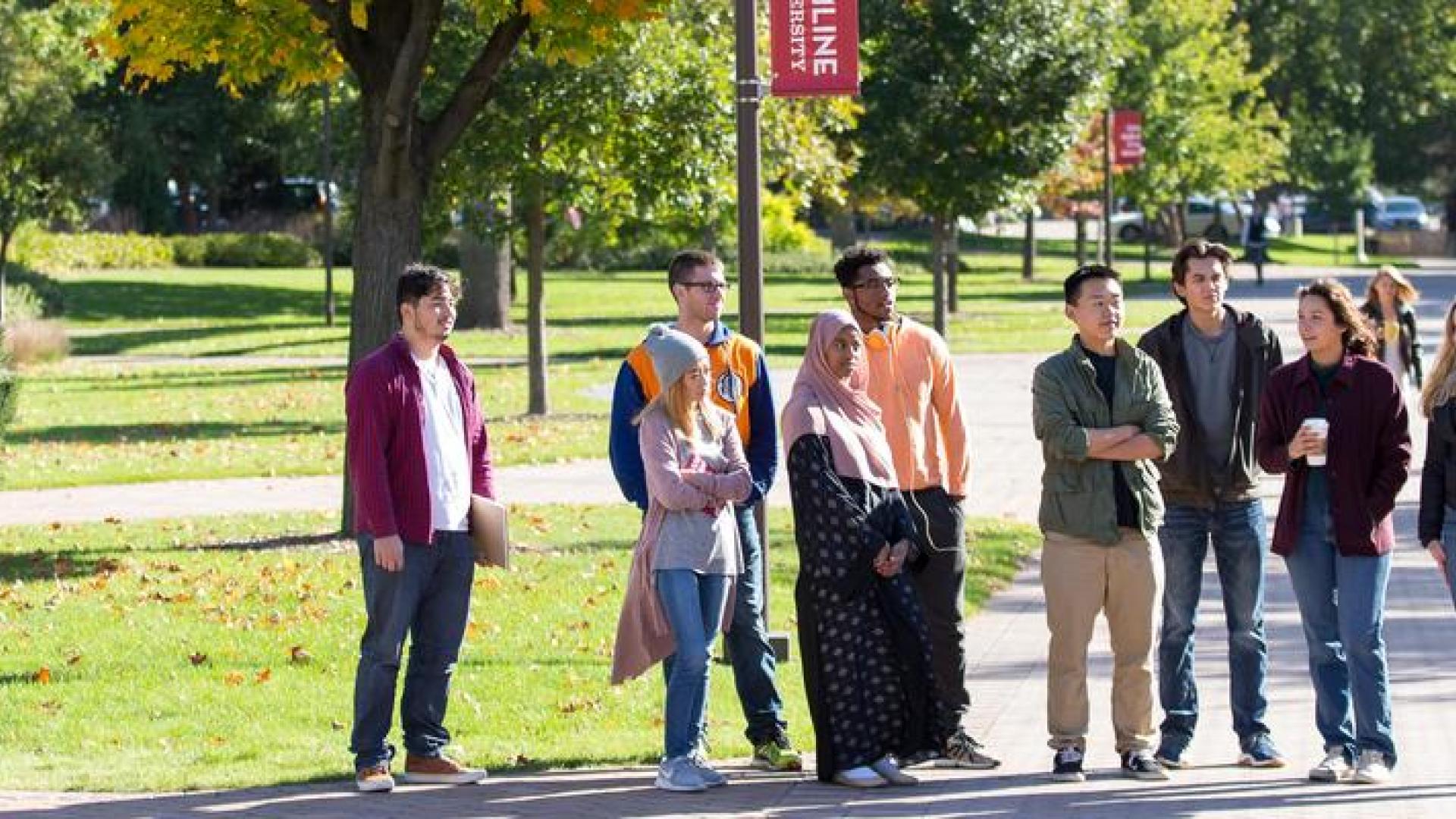 hamline university visit